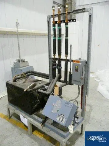 4.5 KW Capitol #CMW-HF-9020, 3-zone sheet stack temp.ctrl.stand, each w/(2) 4.5 KW elec.htrs, pumps, serial - Image 4