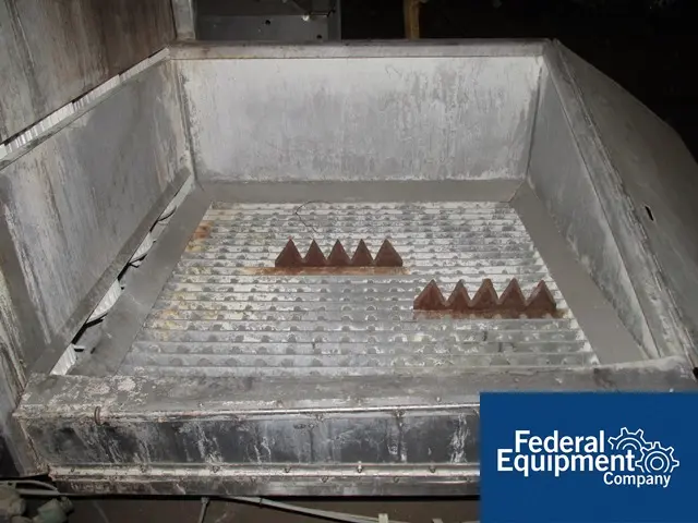 Dump Station, Young #10X8-C, Stainless Steel bag dump, 5" x 5" dump area, integrally mtd.dust filter - Image 4