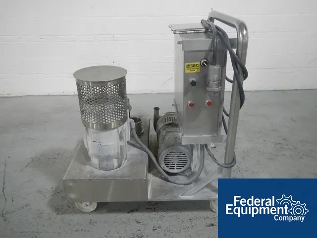Tri-Clover #F3218mb-b40, Tri-Blender, Stainless Steel, 10 HP, 8" dia.impeller, 1.5" liquid inlet, 3" powder - Image 2