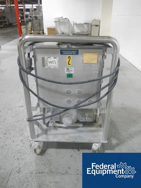 Tri-Clover #F3218mb-b40, Tri-Blender, Stainless Steel, 10 HP, 8" dia.impeller, 1.5" liquid inlet, 3" powder - Image 3