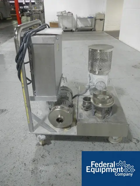 Tri-Clover #F3218mb-b40, Tri-Blender, Stainless Steel, 10 HP, 8" dia.impeller, 1.5" liquid inlet, 3" powder - Image 4