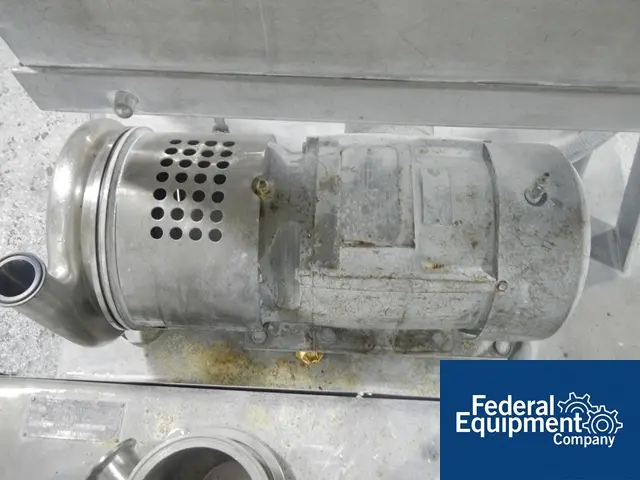 Tri-Clover #F3218mb-b40, Tri-Blender, Stainless Steel, 10 HP, 8" dia.impeller, 1.5" liquid inlet, 3" powder - Image 7