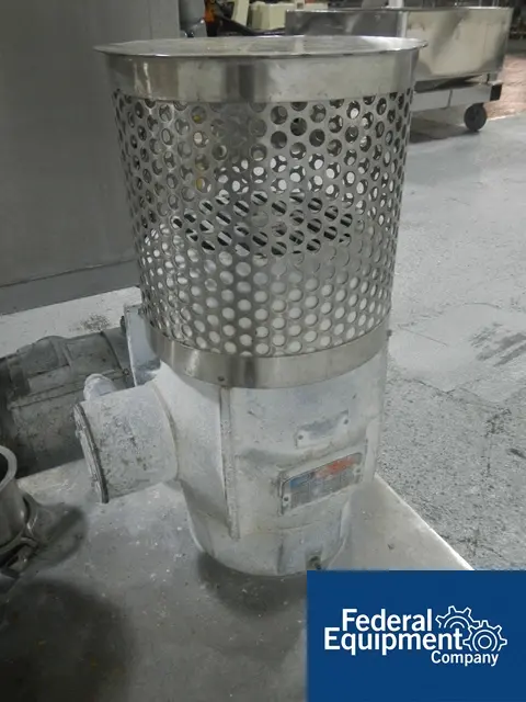 Tri-Clover #F3218mb-b40, Tri-Blender, Stainless Steel, 10 HP, 8" dia.impeller, 1.5" liquid inlet, 3" powder - Image 8
