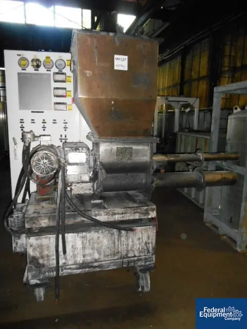 Feeder, Acrison #402B-7000/250/250/105Z-G, 6"/2", loss in weight dual, Stainless Steel, 2" dia.x 3855" L - Image 1