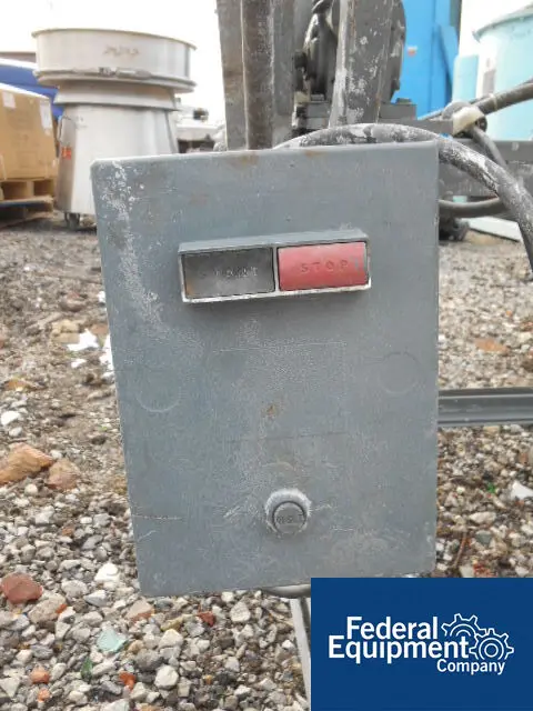 .26 cu.ft. Patterson, Stainless Steel shell, 8 quart, on stands, 1/2 HP bar drive. less bar, 1/6 HP shell dr - Image 8