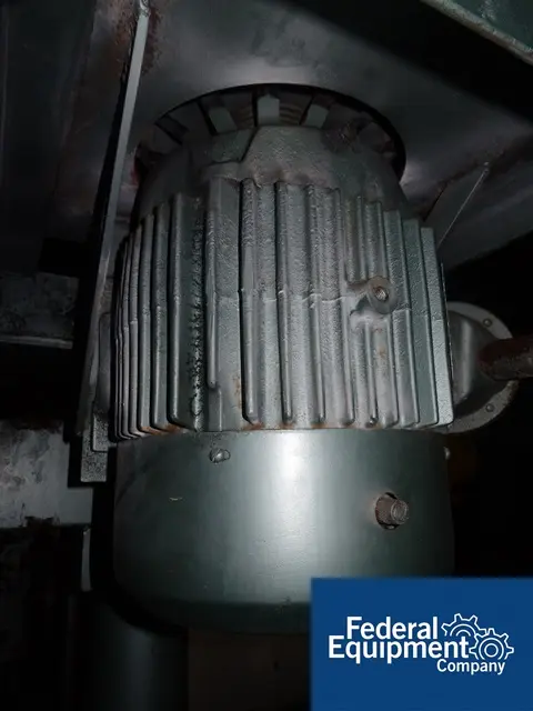 7.5 HP Myers #500E-7.5, Stainless Steel shaft, barrel clamp, 230/460 V. explosion proof, vari-speed, hyd.lift - Image 6