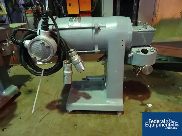 Atlantic Research Helicone #2CV, Stainless Steel Mixer, 15-150cc capacity, 1/2 HP mtr.dr, less mixing - Image 3