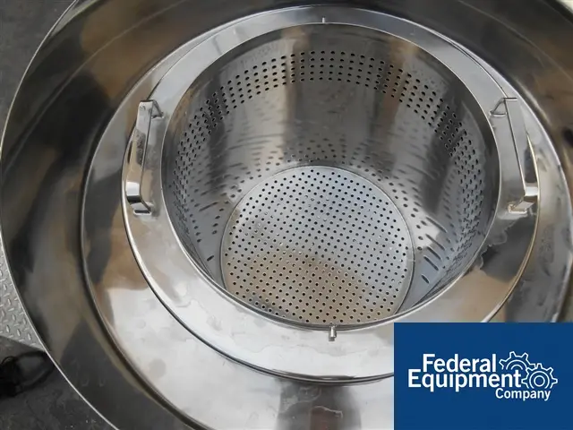 Schubert #MD, Stainless Steel stopper wash basin on Stainless Steel cart w/controls, 480 V., 2002, #45344 - Image 6