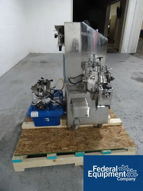 5 liter Powrex #FM-VG-05, hi-shear granulating w/2-jktd.bowls, choppers, sanitary Stainless Steel, man - Image 5