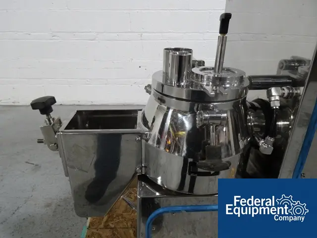 5 liter Powrex #FM-VG-05, hi-shear granulating w/2-jktd.bowls, choppers, sanitary Stainless Steel, man - Image 8