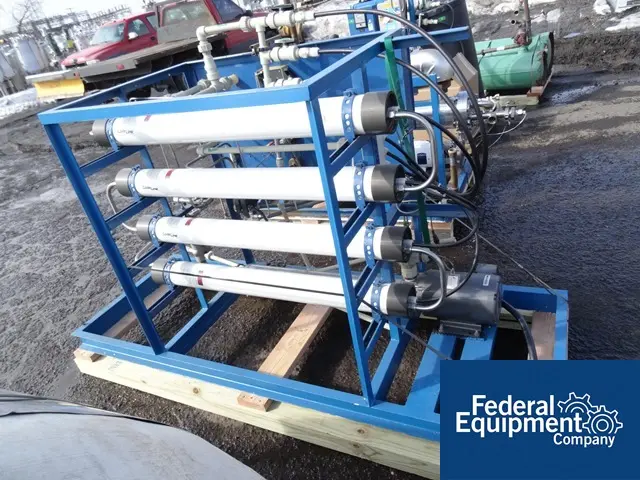HydroService #64059, RO System, 4-pass, 5 GPM @ 200 psi,skid mounted,pump,dual tank water softener,Stainless - Image 8