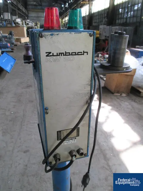 Zumbach #KW20, surface fault detector, 2.5" W aperture w/2" W open, idler rollers, serial #2795.1535, #46250 - Image 2