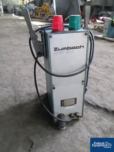 Zumbach #KW20, surface fault detector, 2.5" W aperture w/2" W open, idler rollers, serial #3072.1594, #46247 - Image 2