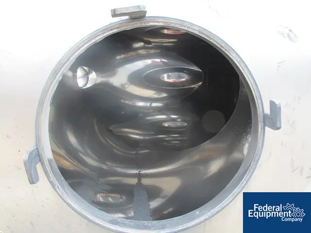 50 cu.ft. Lowe Industries #CV50-H, 304 Stainless Steel, 18" feed ports w/covers, on stand w/5 HP, 230/460 - Image 4