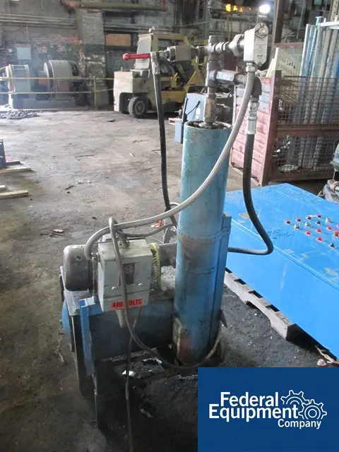 6" Beringer #RSL-60, hydraulic screen changer, dual breaker plate w/5 HP, 230/460 V. power pack, #47363 - Image 7