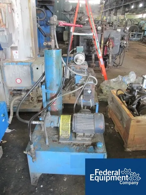 6" Beringer #RSL-60, hydraulic screen changer, dual breaker plate w/5 HP, 230/460 V. power pack, #47363 - Image 8