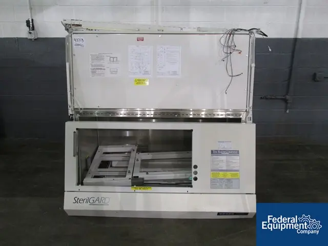 Baker Edgeguard #SG-503A-HE, 58" laminar flow hood, no sash, Stainless Steel, 58" W x 27" H x 24" D, blower - Image 1