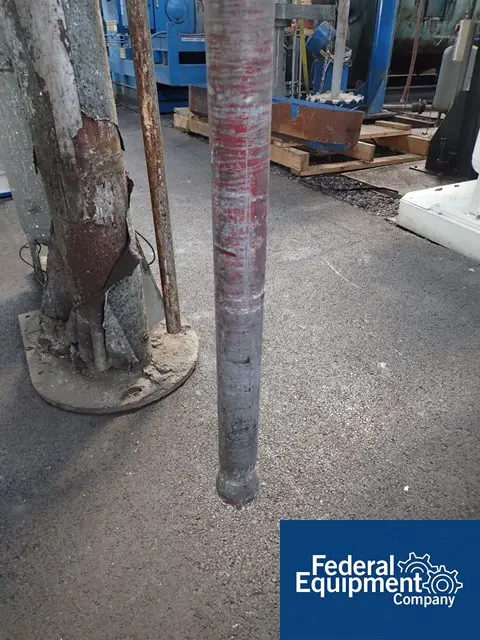 50 HP Cowles, Stainless Steel disperser, shaft & blade, air over oil hydraulic lift w/air tank, 230/460 - Image 7