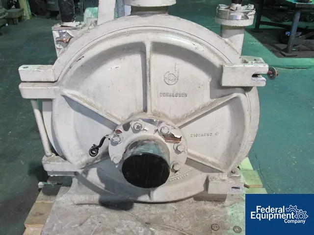 Donaldson #C24, mechanical, aluminum, 24" dia.chamber, on base w/15 HP, 230/460 V., #eb16-0008 air cleaner - Image 5