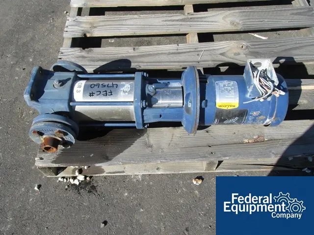 16 GPM @ 291' TDH, Grundfos #CR3-13-U-FGJ-A-U-HOOV, Stainless Steel, 195°F max.temp, 3 HP, 230/460 V, #47560 - Image 3