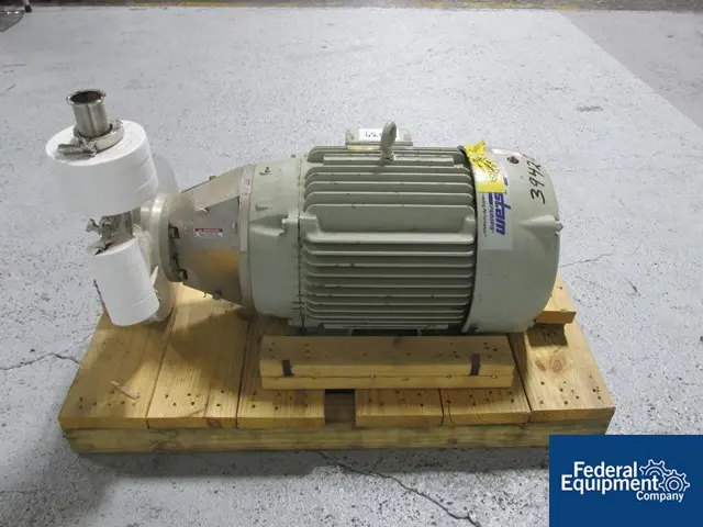 Fristam #FPR752-235, Stainless Steel, 3" x 2", 40 HP, 230/460 V., serial #FPR7520901051, #49034 - Image 3