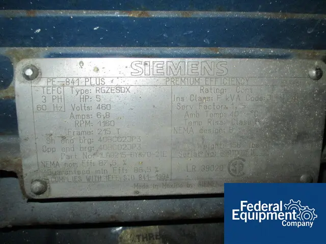 Viking #Duralobe, Stainless Steel Rotary Lobe Pump, positive displacement, 2" in/outlets, 5 HP, #46948 - Image 4