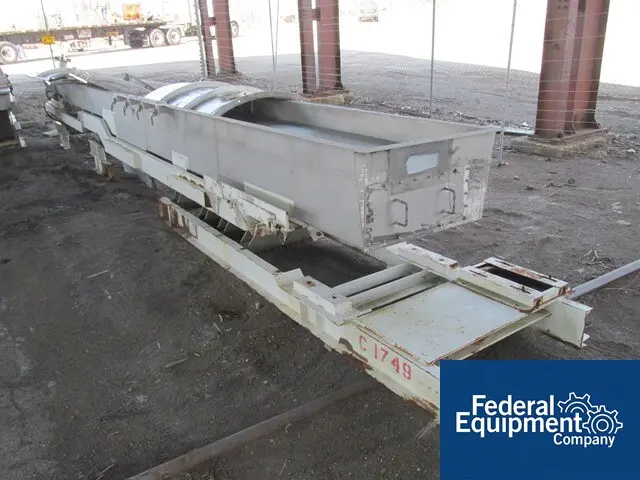 27" x 30" Carrier Posi-Flow #BMLS-30185, vibrating, 3-step seive, Stainless Steel, covers, 1" str.@ 460 RPM - Image 1