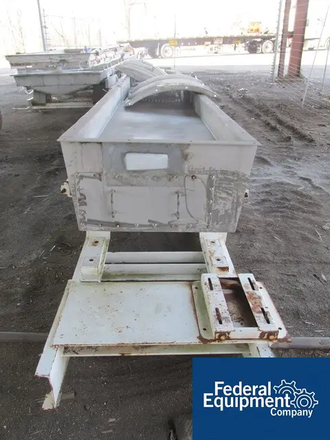 27" x 30" Carrier Posi-Flow #BMLS-30185, vibrating, 3-step seive, Stainless Steel, covers, 1" str.@ 460 RPM - Image 2