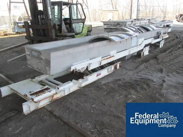 27" x 30" Carrier Posi-Flow #BMLS-30185, vibrating, 3-step seive, Stainless Steel, covers, 1" str.@ 460 RPM - Image 3