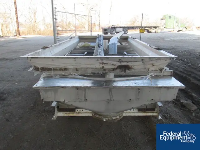 65" wide x 24' long, Carrier Posi-Flow #BM-80660S, vibrating conveyor, 7" deep, Stainless Steel, 1" stroke @ - Image 2