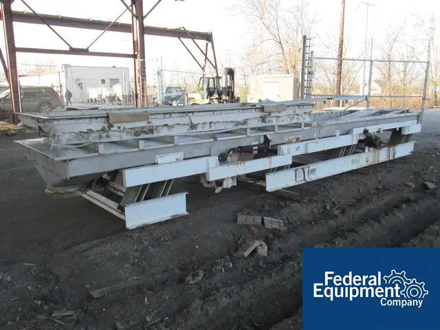 65" wide x 24' long, Carrier Posi-Flow #BM-80660S, vibrating conveyor, 7" deep, Stainless Steel, 1" stroke @ - Image 3