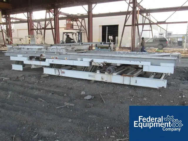 65" wide x 24' long, Carrier Posi-Flow #BM-80660S, vibrating conveyor, 7" deep, Stainless Steel, 1" stroke @ - Image 4