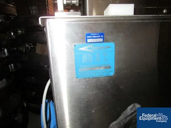 Cozzoli #SW-40, vial washer, Stainless Steel construction, w/controls, serial #58, #50119 - Image 3