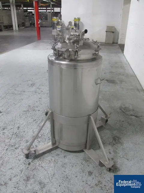 52.8 gallon Conecraft, 200 liter receiver tank, 304 Stainless Steel, 8 psi, #2652-26 - Image 2