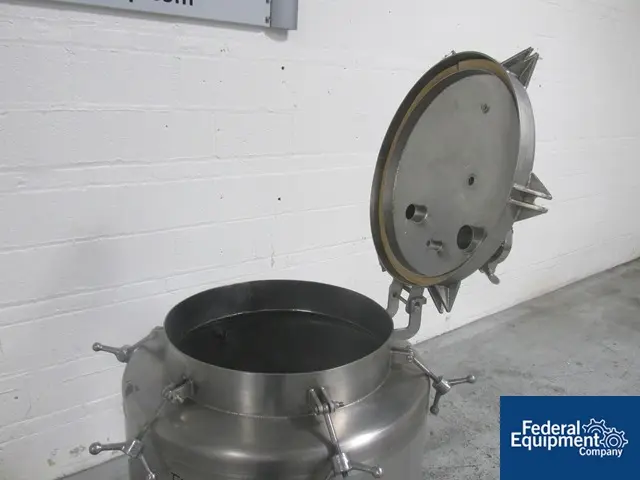 52.8 gallon Conecraft, 200 liter receiver tank, 304 Stainless Steel, 8 psi, #2652-26 - Image 5
