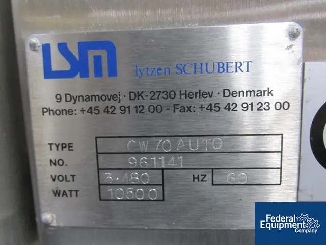 Lytzen Lytzen Schubert #LW70AUTO, washer, #212-1 - Image 8