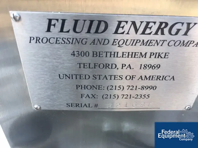 Fluid Energy, Jet Mill base, #2749-3 - Image 2
