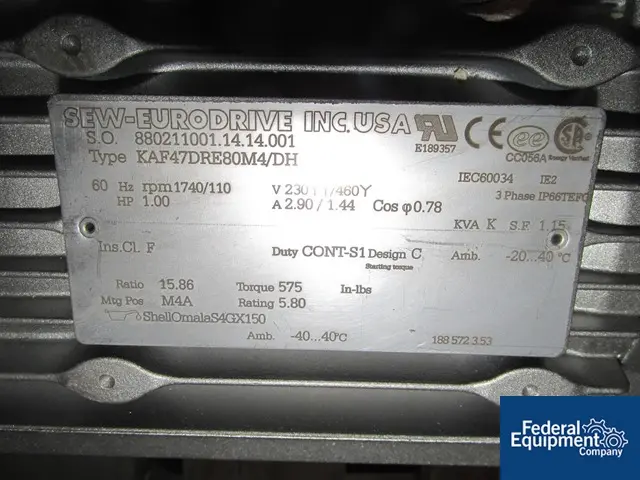 1 HP Side agitator assembly, #226-1 - Image 3