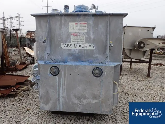 26 cu.ft. American Process Process #FZM26, Fluidized Zone Mixer, Twin Shaft Mixer, #2872-1 (3 available) - Image 5