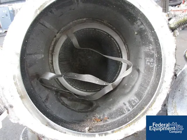 8" York #HSSt113F2F-90LCRN, basket filter, 8" diameter x 18" deep, Stainless Steel, 150 psi @ 150&deg;F, #43200 - Image 3