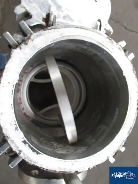 8" York #HSSSB113F-BSLRP-CRN, basket filter, 8" diameter x 18" deep, Stainless Steel, 150 psi @ 225&deg;F, #43225 - Image 3