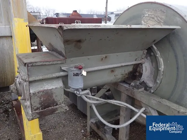 50 cu.ft. Burton #C10-10, rotary blender, carbon steel construction, 5 HP, used, #2892-3 - Image 5