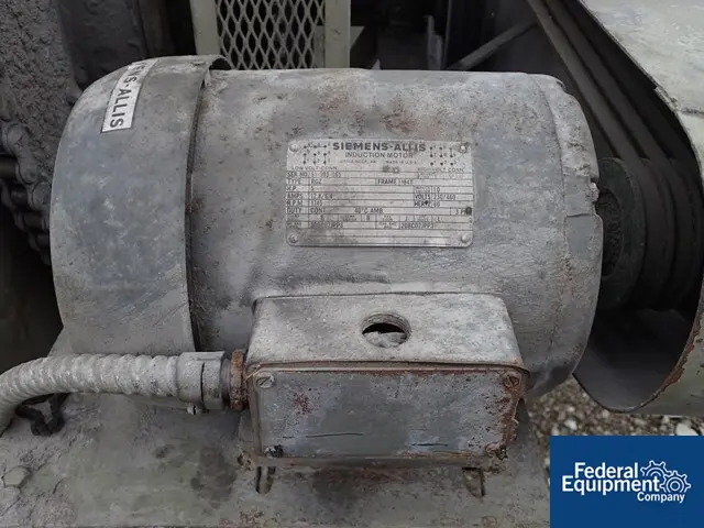 50 cu.ft. Burton #C10-10, rotary blender, carbon steel construction, 5 HP, used, #2892-3 - Image 7