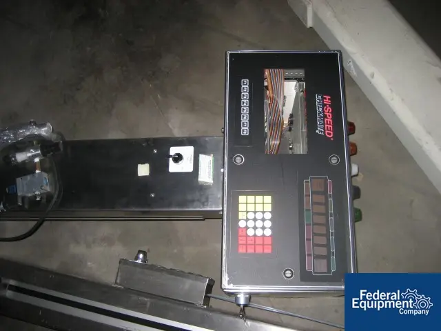 Hi-Speed #SST-1100SS CM, hanging check weighter, Stainless Steel, lift style, serial #12163, 1997, #26294 - Image 4