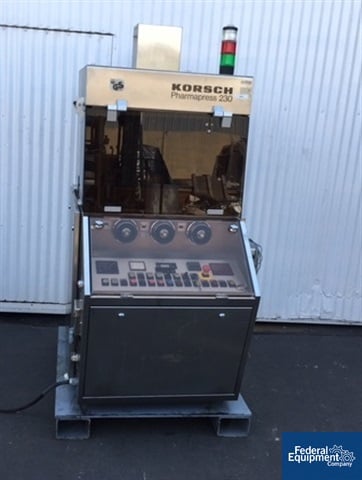 Korsch #PH230, tablet press, 14 station D-tooled, #2956-2 - Image 1