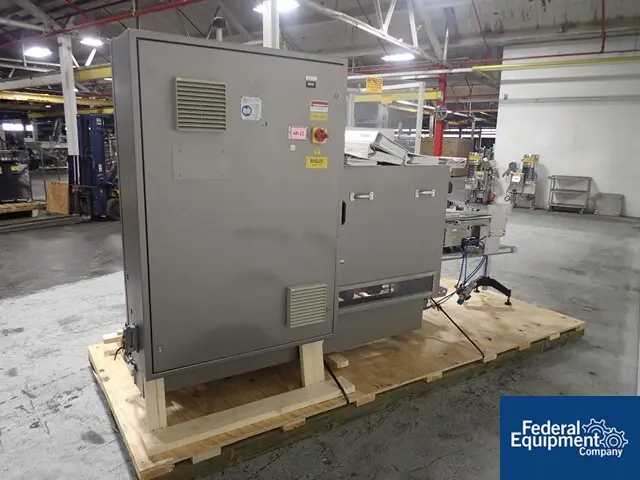 IMA #ES500BD, Bundler Wrapper, 30 bundles/min., infeed & outfeed conveyors, 19.5" W x 32" L x 8' H tunnel - Image 5