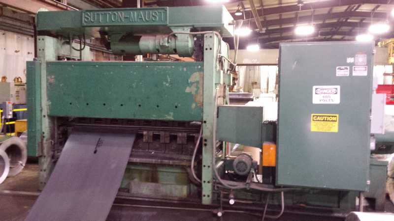 72" x .064" Sutton Maust Precision Leveler - 6 Hi - Image 1