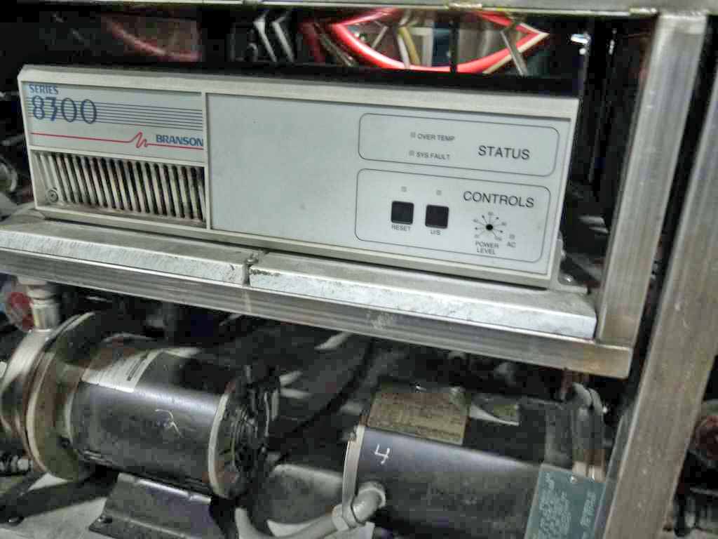 Bathy' s, strip cleaning system, 8" strip width, (2) entry rinse tanks, electrostatic cleaning tank, (4) exit - Image 2