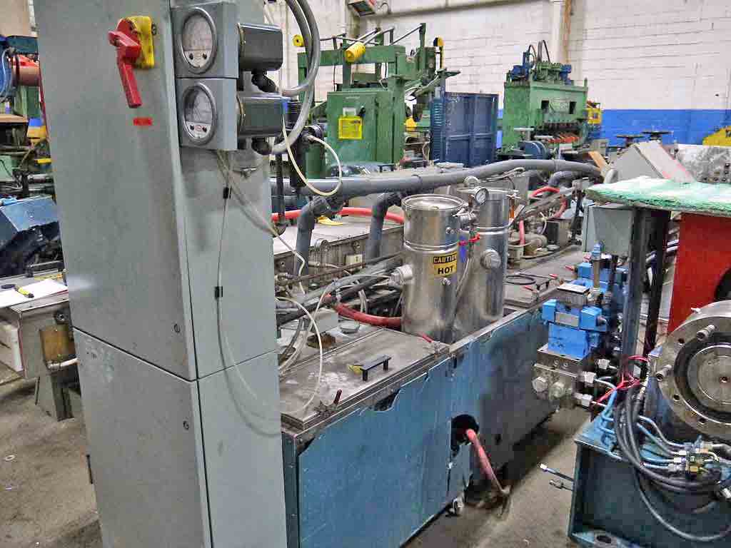Bathy' s, strip cleaning system, 8" strip width, (2) entry rinse tanks, electrostatic cleaning tank, (4) exit - Image 4