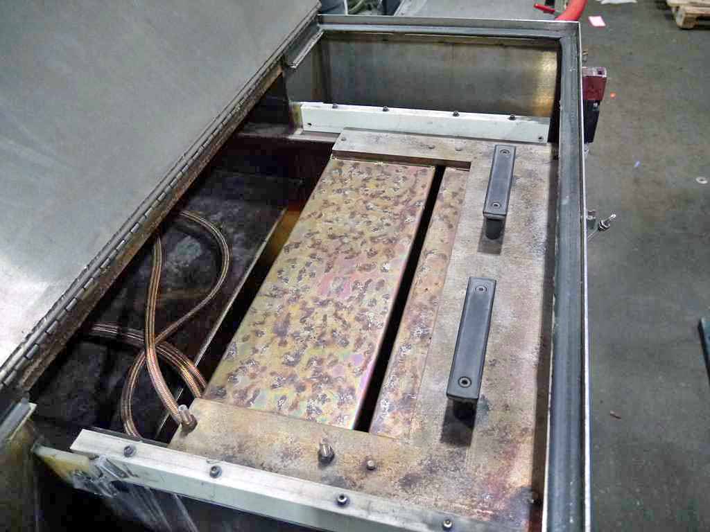 Bathy' s, strip cleaning system, 8" strip width, (2) entry rinse tanks, electrostatic cleaning tank, (4) exit - Image 6